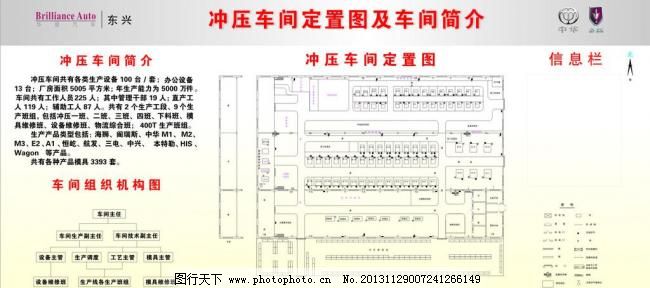 精密有序，高效生產(chǎn)——沖壓車(chē)間定置圖及車(chē)間簡(jiǎn)介圖片展示